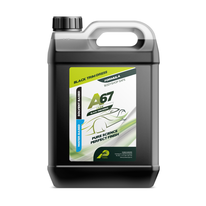 Puris - A67 Black Trim Dress