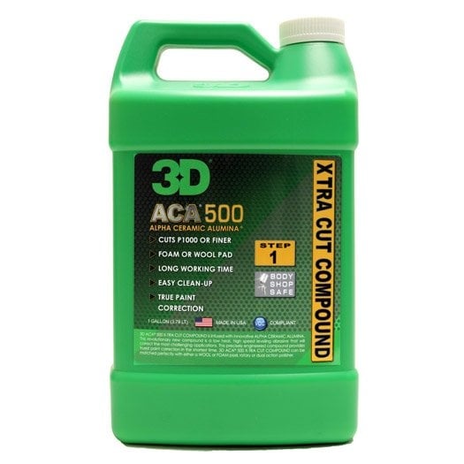 3D Car Care - ACA X-TRA CUT 500 1 Gallon