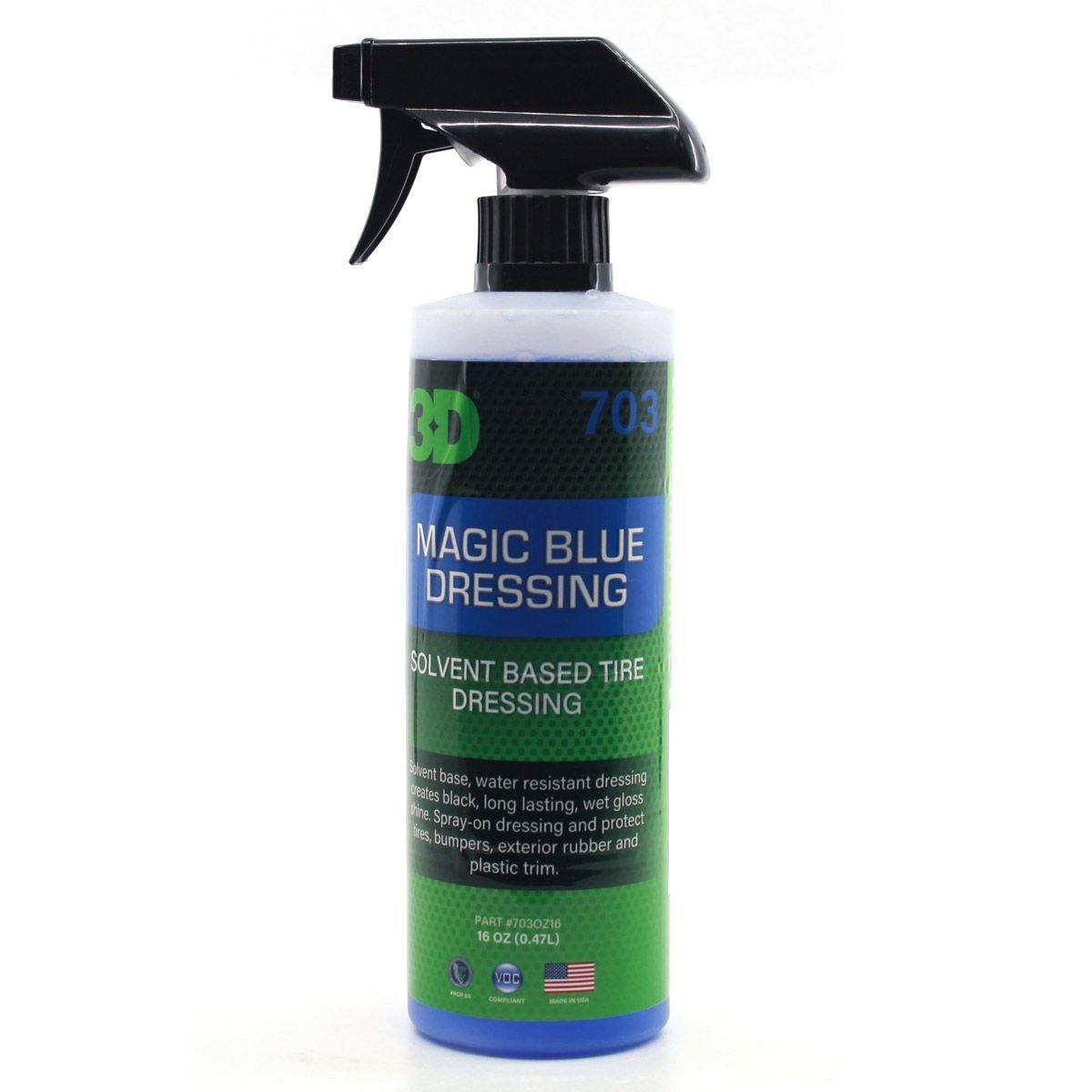 3D Car Care - Blue Magic Dressing 16 oz.