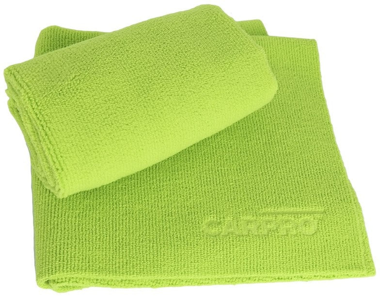 CarPro - 2 Face Microfiber Towel Green 40x40cm