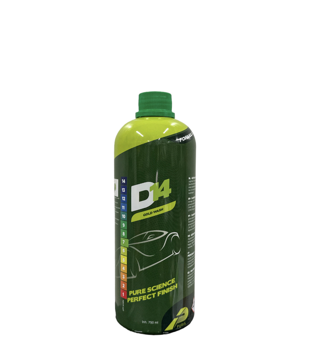 Puris - D14 Gold Wash 750ml