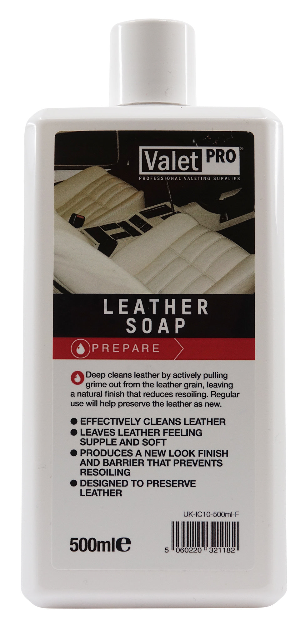ValetPro - Leather Soap 500ml