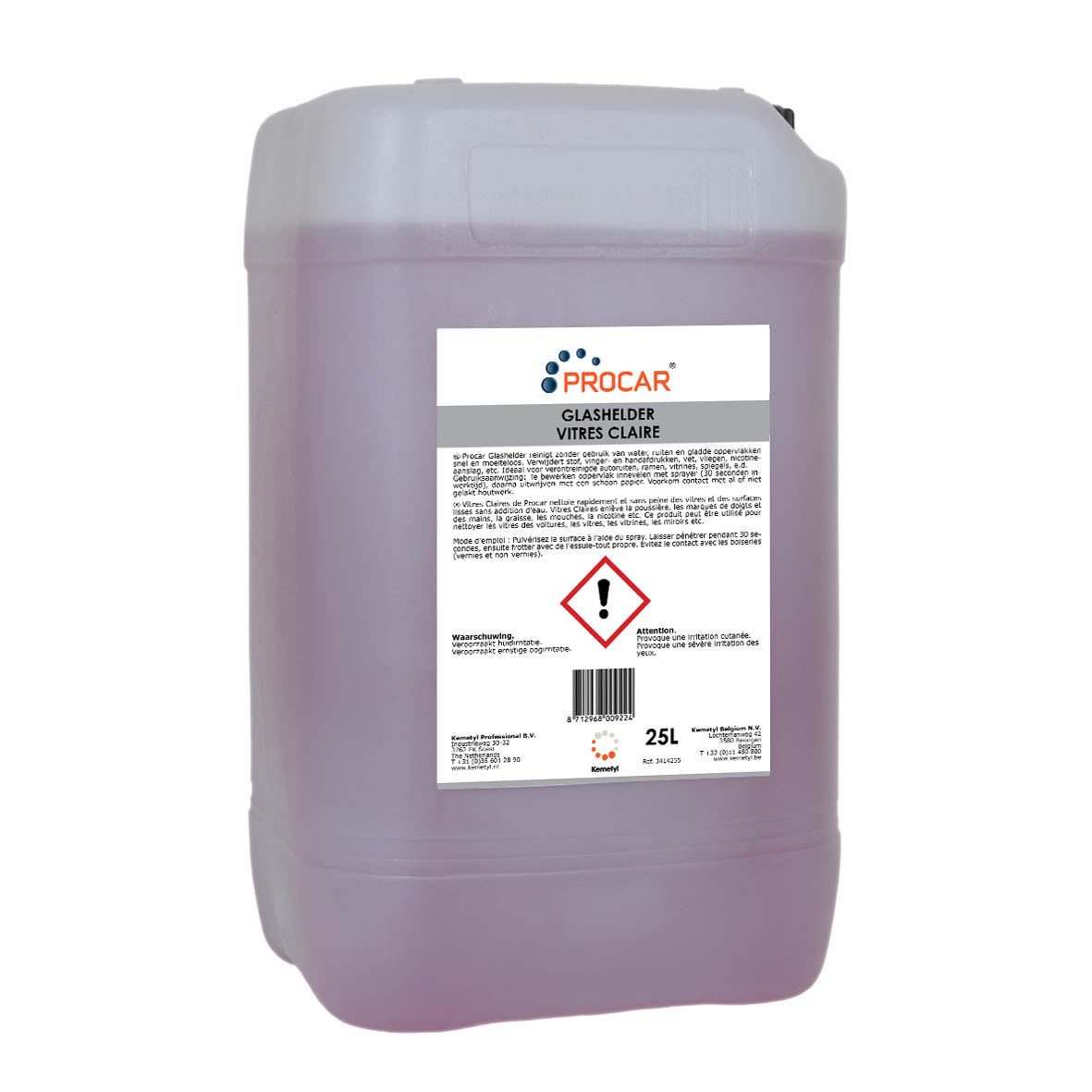 Procar - Glashelder 25L