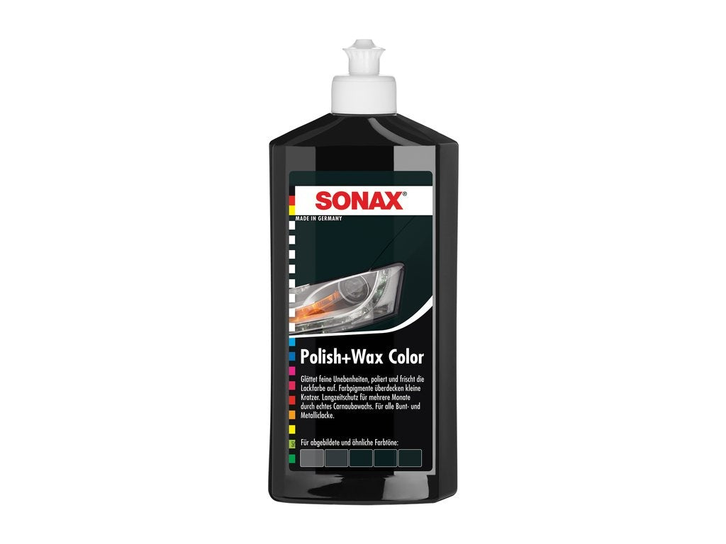 Sonax - Polish & Wax Zwart 500ml