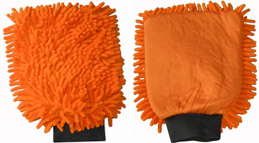 Kenotek - Washandschoen Rasta Oranje