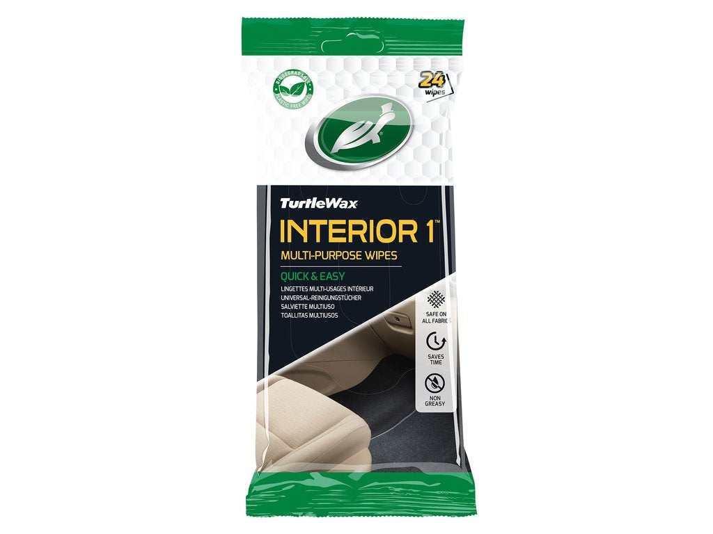 Turtle Wax - Interieur Reiniger Doekjes 24x