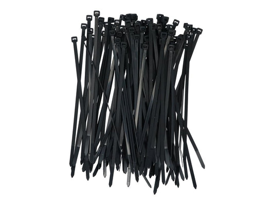 Womi - Kabelbinders 200x4.8mm zwart 100 stuks