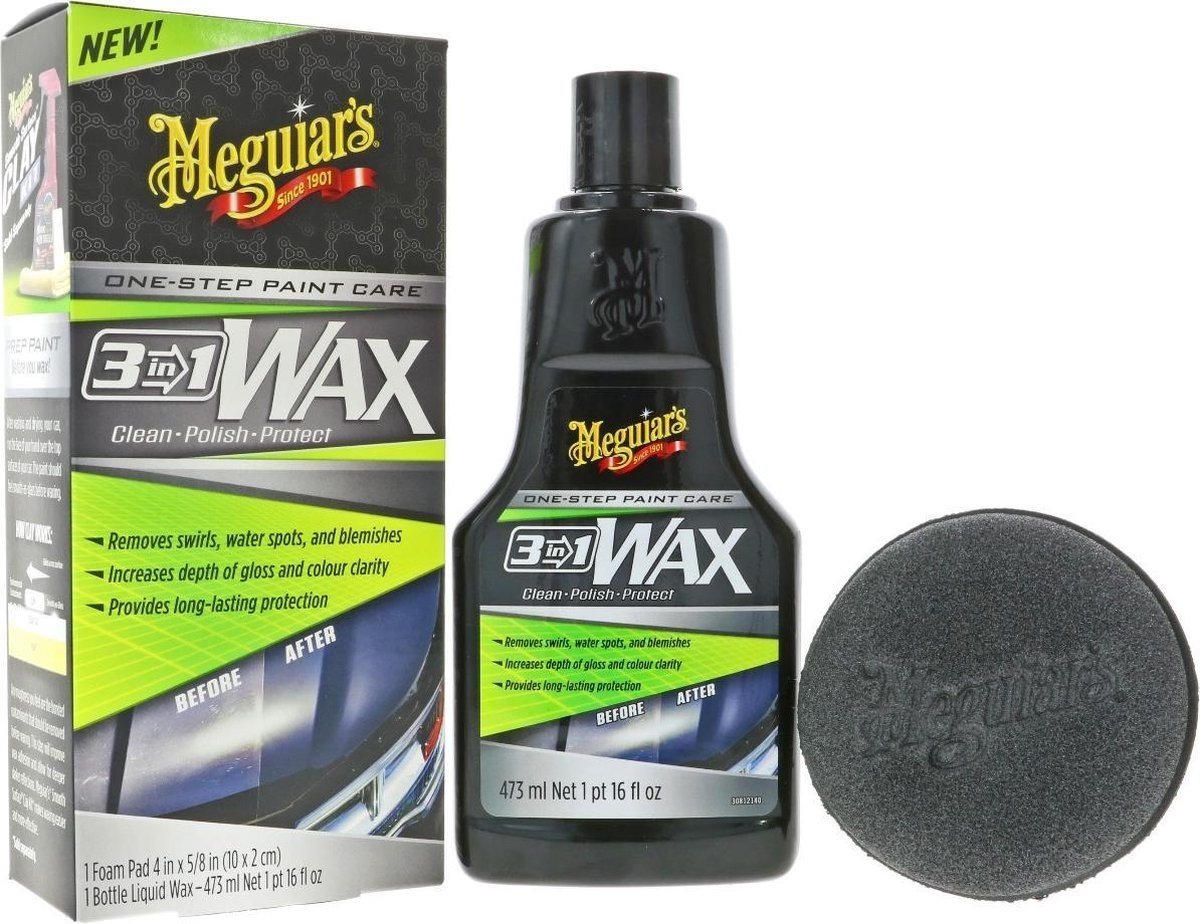 Meguiar's - 3 in 1 Wax 473ml