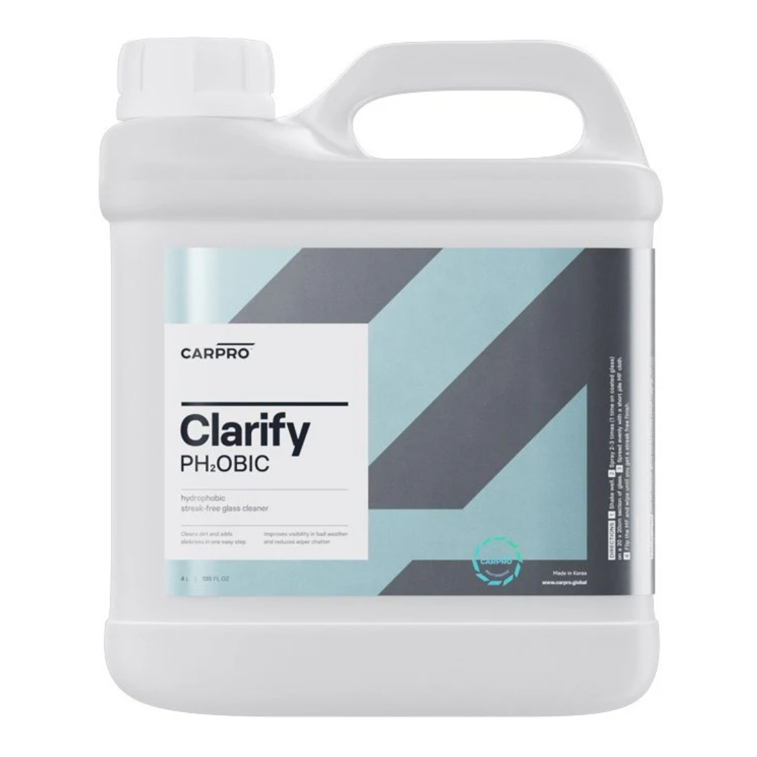 CarPro - Clarify Phobic Hydrophobic Glass Cleaner 4L – Carchemicals B.V.