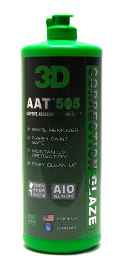 3D Car Care - AAT 505 Correction Glaze 32oz.