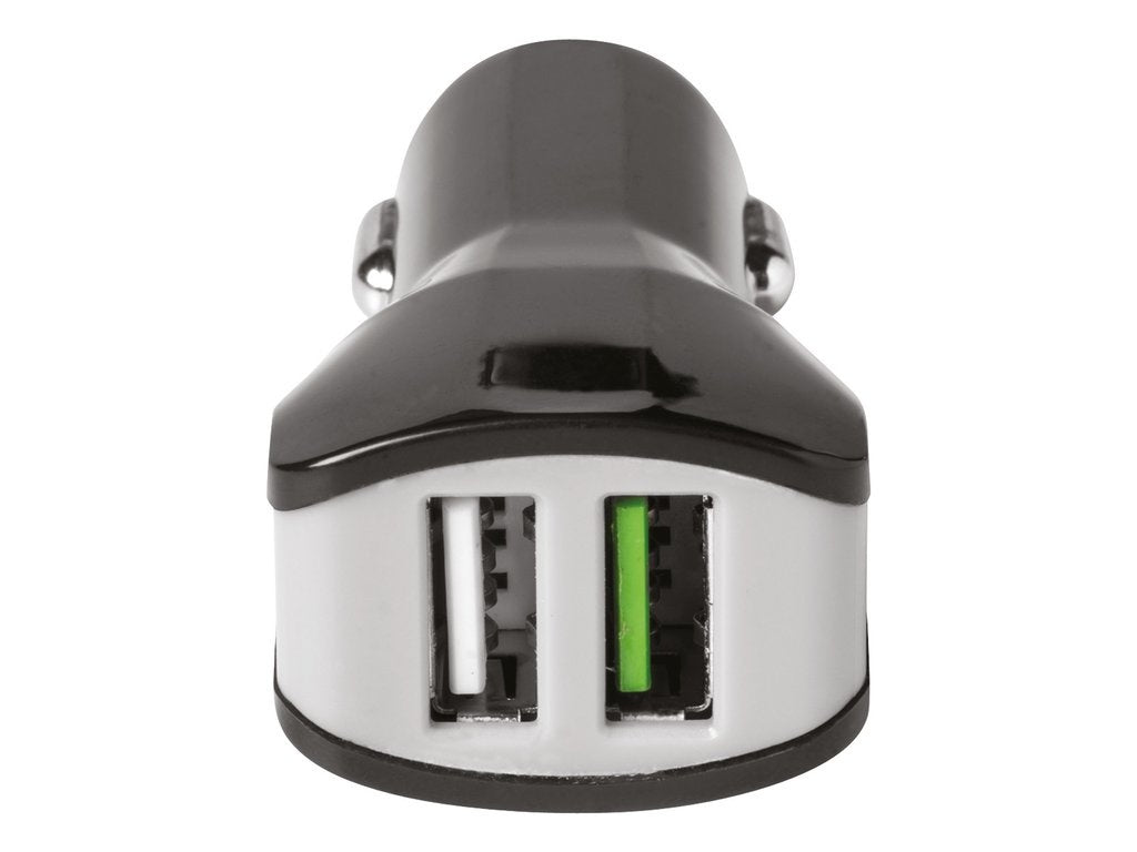 Celly - Autolader 2 USB 3.4A Zwart