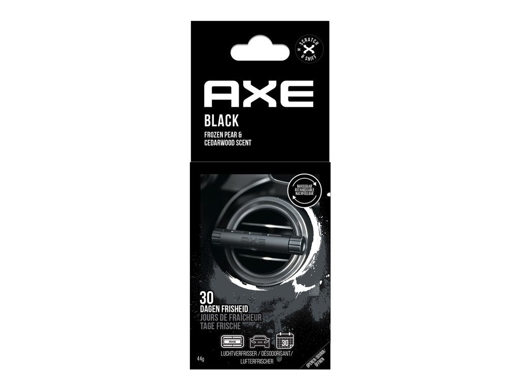 AXE - Black Aluminium Houder + 2 Sticks