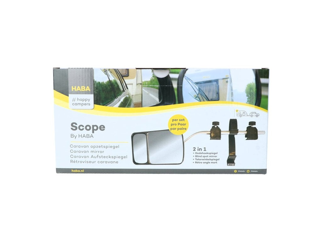 Carchemicals - Caravanspiegel Scope Dubbelfocus