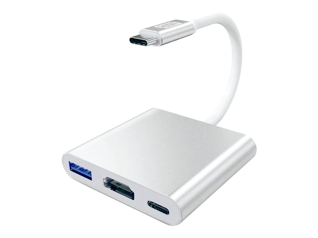 Carpoint - 3 in 1 Adapter USB-C > HDMI / USB-A / USB-C