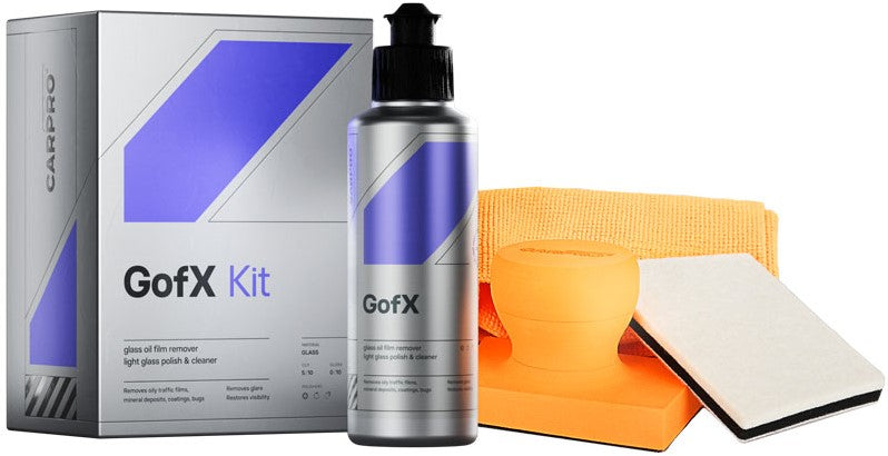 CarPro - GofX Glass Polish & Cleaner 150ml Kit - Carchemicals B.V.