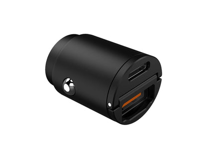 Celly - Mini Autolader 1 USB + 1 USB-C 30W