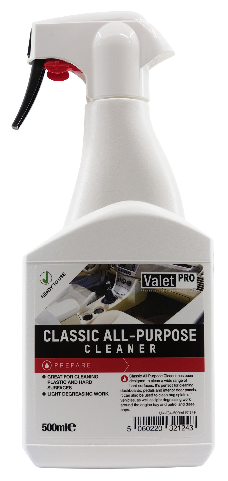 ValetPro - Classic All Purpose Cleaner 500ml