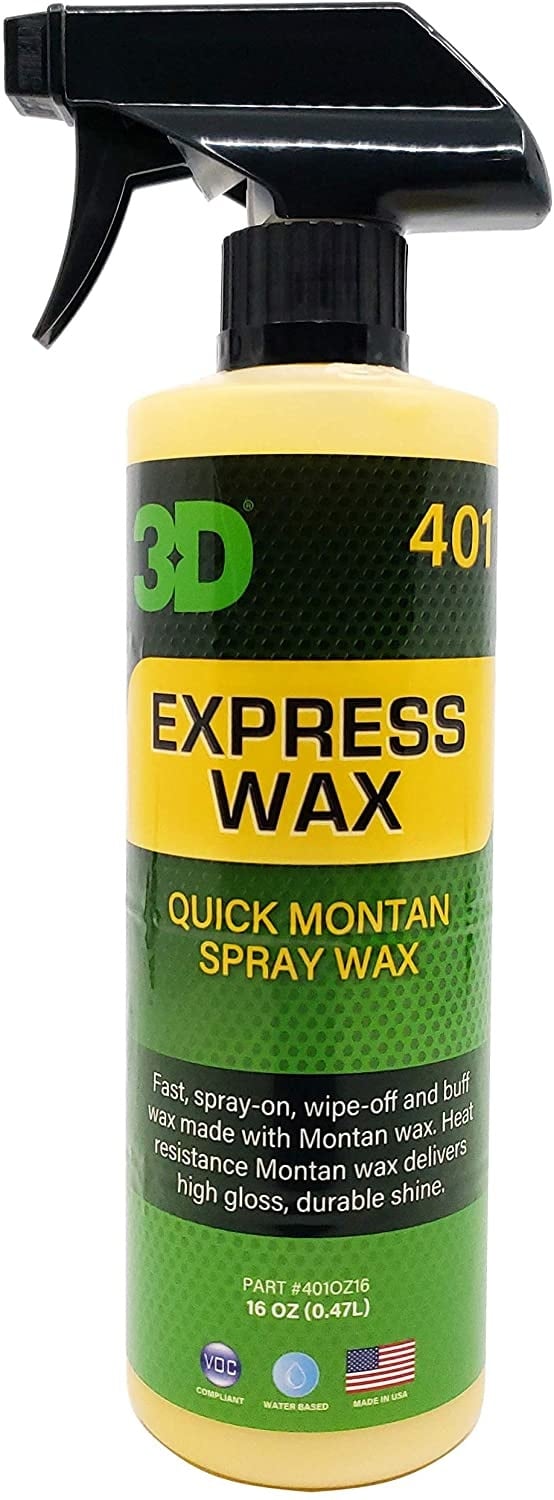3D Car Care - Express Wax One Step Liquid Wax 16 oz.