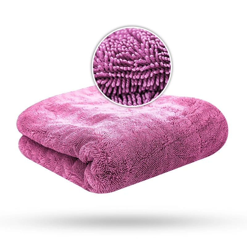 Liquid Elements - Black Hole Pink XL Drying Towel 80x50cm
