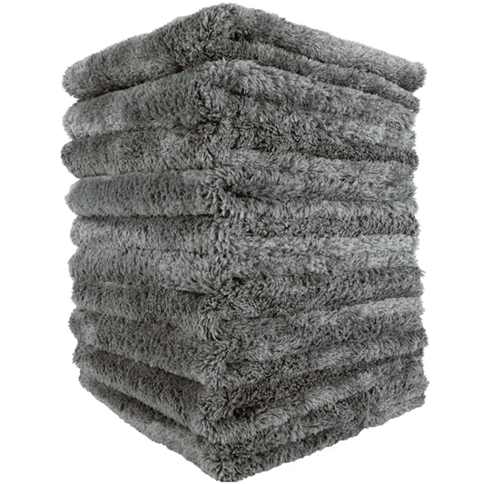Mike O'Fiber - Royal Plush Microfiber Towel Grey 10 Pack