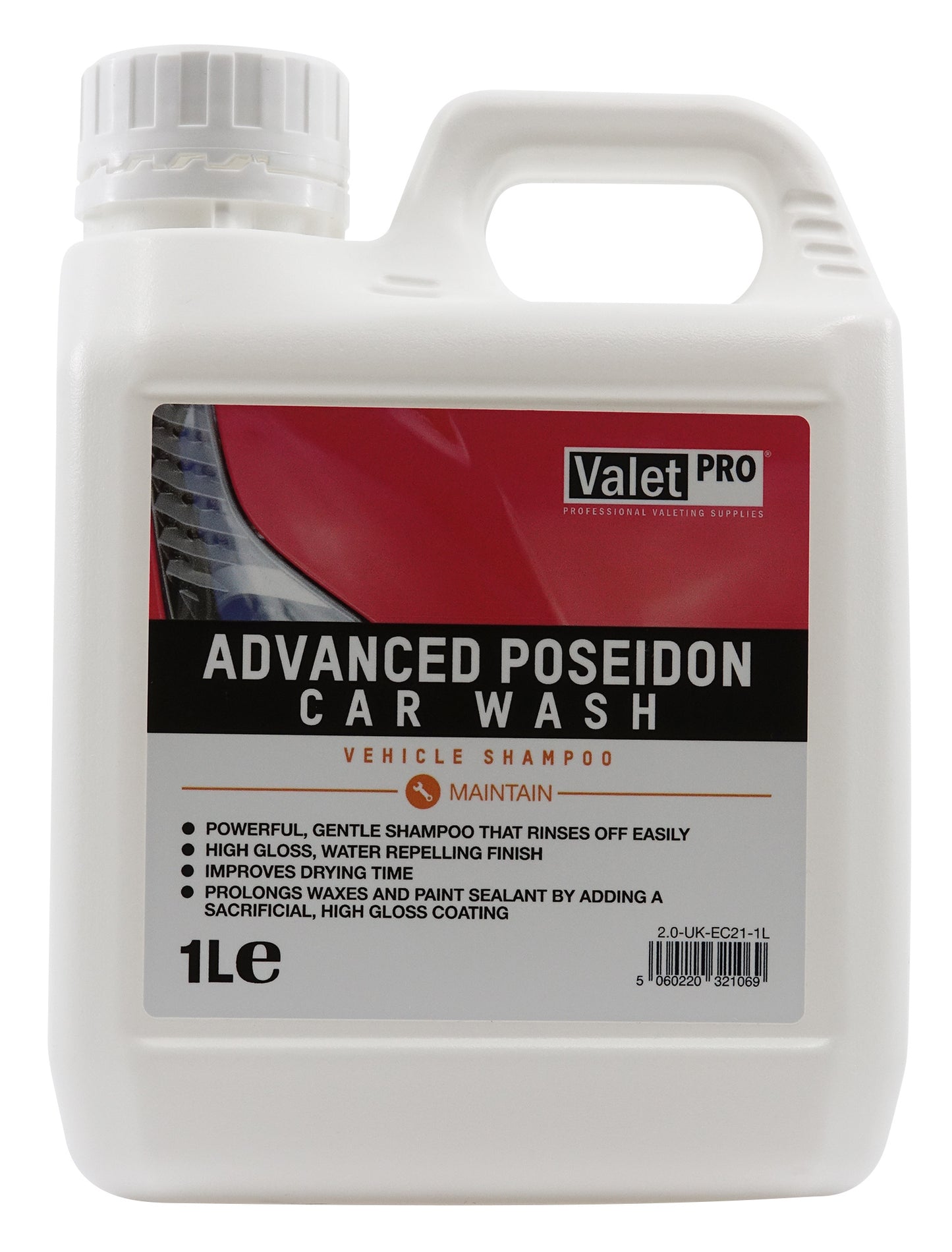 ValetPro - Advanced Poseidon Car Wash 1L
