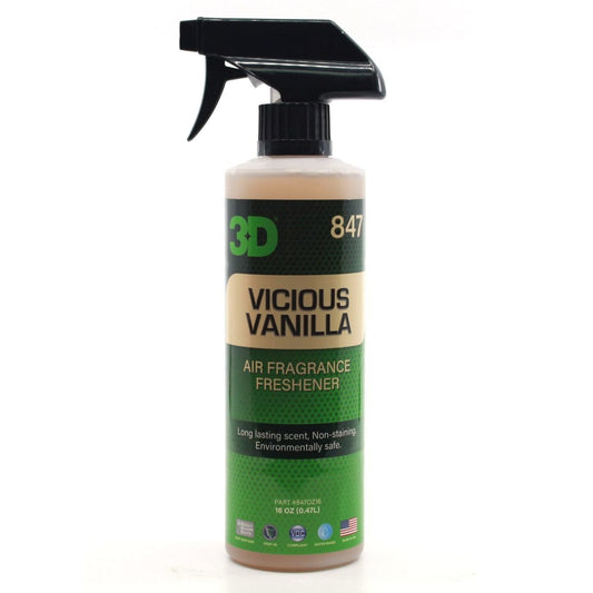 3D Car Care - Vanilla Scent Air Freshener 16 oz.