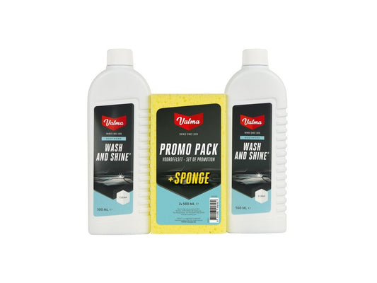 Valma - Wash and Shine + Spons 2x 500ml